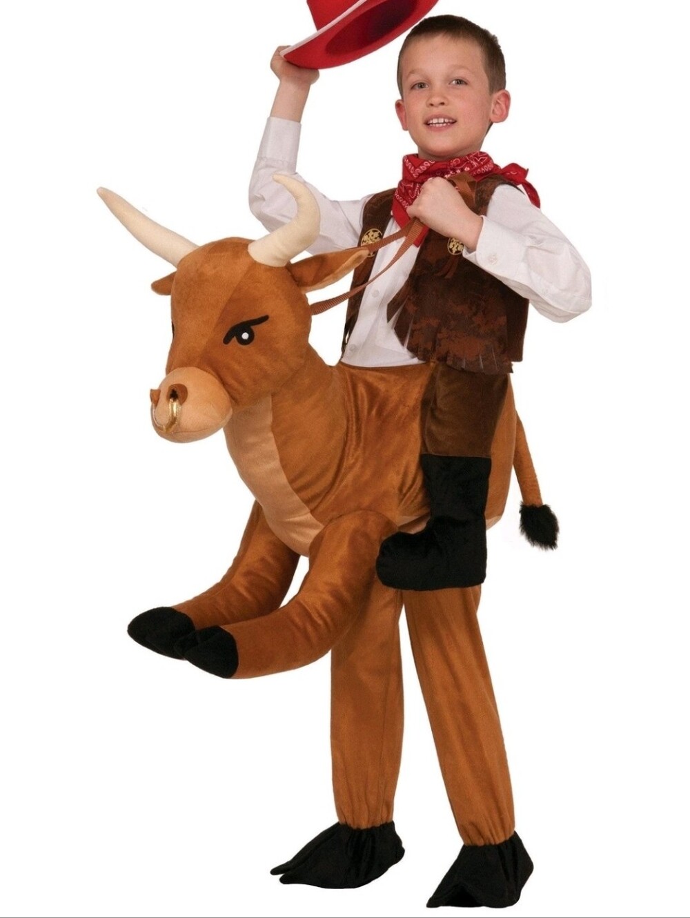 Forum Novelties Kids "Ride-a-Bull" Step-In Costume - One Size Fits Most